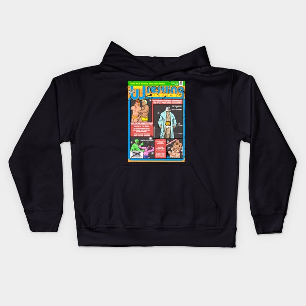 Pro Wrestling NESPWI Kids Hoodie by PickledGenius